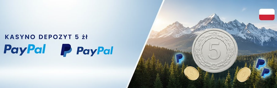 Kasyno depozyt 5 zł Paypal
